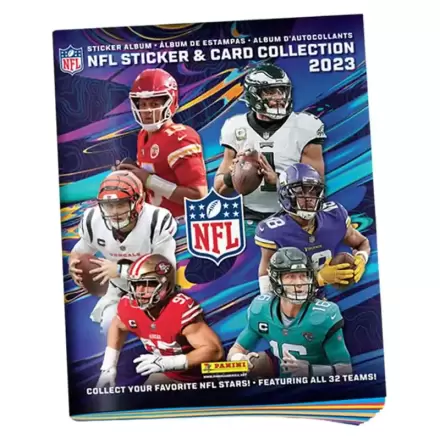 NFL Collection 2023 matrica és kártya album termékfotója