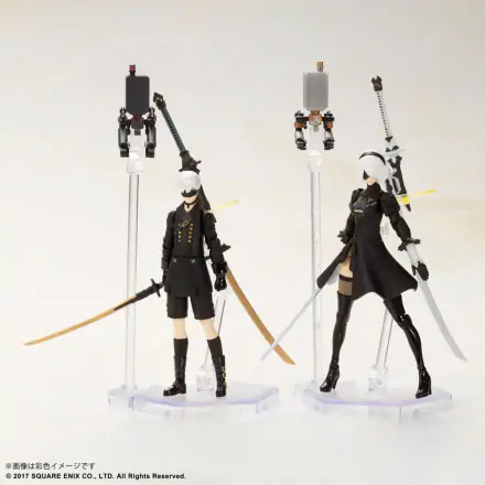 NieR Automata 2B & 9S Műanyag modell készlet akciófigurák 7 cm termékfotója