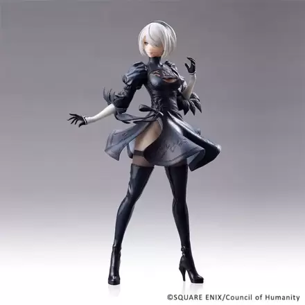 NieR:Automata 2B (YoRHa No.2 Type B) Ver. 1.1a Goggles Ver. PVC szobor figura 30 cm termékfotó