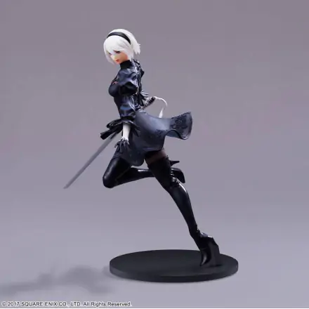 NieR:Automata FORM-ISM YoRHa Android 2B (YoRHa No.2 Type B) No Goggles Ver. PVC szobor figura 18 cm termékfotója