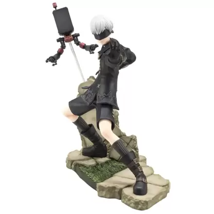 Nier:Automata Ver. 1.1a ARTFX J 1/8 9S szobor figura 18 cm termékfotója