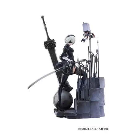 NieR:Automata Ver1.1a 1/7 YoRHa No. 2 Type B Search PVC szobor figura 31 cm termékfotó