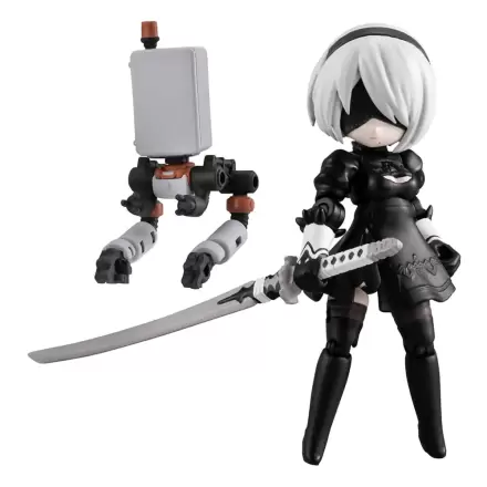 NieR: Automata Ver1.1a Desktop Army akciófigura 2B 8 cm termékfotó