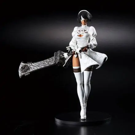 NieR:Automata YoRHa Android 2B (YoRHa No.2 Type B) 2P Color Ver. PVC szobor figura 18 cm termékfotó