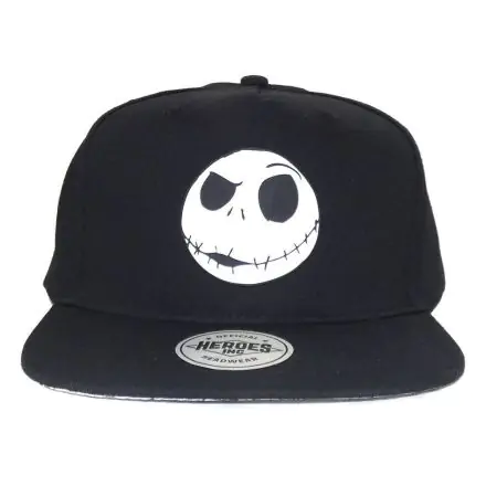 Nightmare before Christmas Jack Face Rubber Badge Curved Bill sapka termékfotó