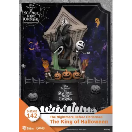 Nightmare before Christmas D-Stage The King of Halloween PVC Diorama szobor figura 15 cm termékfotó
