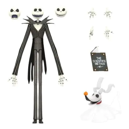 Nightmare Before Christmas Disney Ultimates Jack Skellington akciófigura 18 cm termékfotója