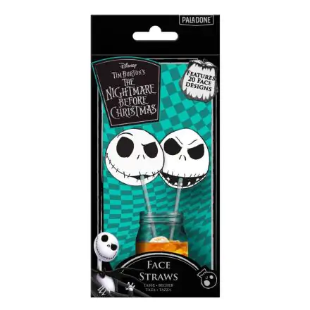 Nightmare Before Christmas Face´s 2 db-os szívószál csomag termékfotó