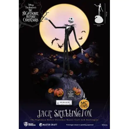 Nightmare Before Christmas Master Craft Jack Skellington szobor figura 40 cm termékfotó