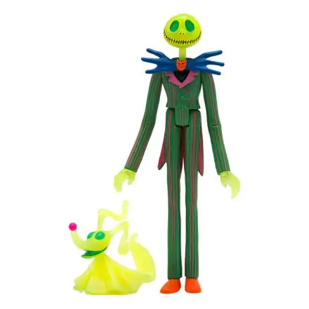 Nightmare Before Christmas ReAction Jack Skellington GITD (SDCC 2020) akciófigura 10 cm termékfotó