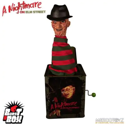 Nightmare On Elm Street  Freddy Krueger Burst-A-Box Music Box36 cm termékfotó