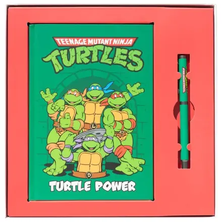 Ninja Turtles A5 jegyzetfüzet és toll termékfotó