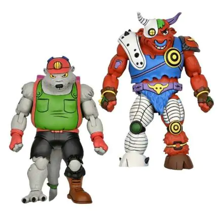 Ninja Turtles Dirtbag and Groundchuck Scale Action figura csomag 18cm termékfotó