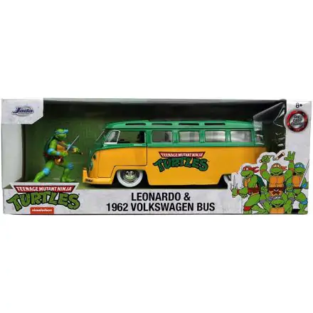 Teenage Mutant Ninja Turtles Diecast Model 1/24 1962 VW Bus Leonardo termékfotója