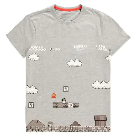 Nintendo 8 Bit Super Mario Bros póló termékfotó
