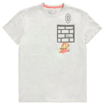 Nintendo 8 Bit Super Mario Bros póló termékfotó