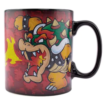 Nintendo Super Mario Bowser hőre változó bögre termékfotó