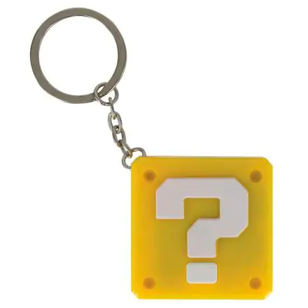 Nintendo Super Mario Bros Question Block kulcstartó lámpával termékfotó