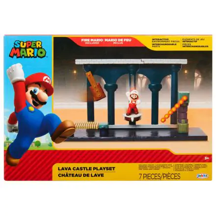 Nintendo Super Mario Lava Castle játékkészlet termékfotója