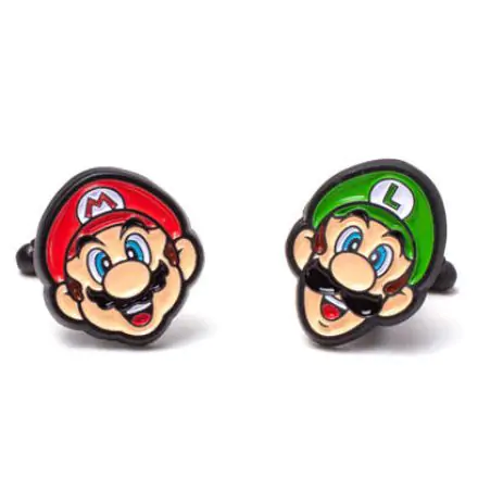 Nintendo Super Mario - Mario és Luigi mandzsettagombok termékfotó