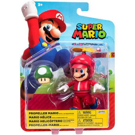 Nintendo Super Mario Propeller Mario figura 10 cm termékfotó