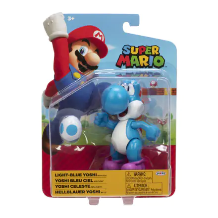 Nintendo Super Mario Wave 27 figura Light-Blue Yoshi 10 cm termékfotó
