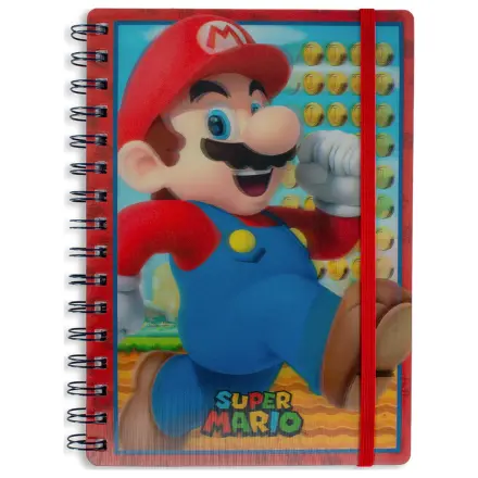 Nintendo Super Mario A5 jegyzetfüzet termékfotó