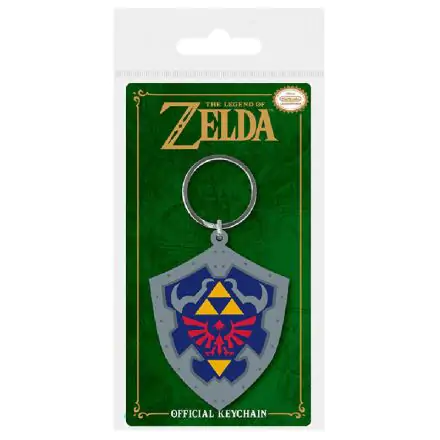 Nintendo The Legend of Zelda Hylian Shield gumis kulcstartó termékfotója
