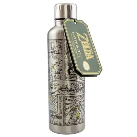 Nintendo Zelda fém palack kulacs termékfotó