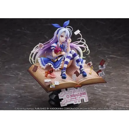 No Game No Life 1/7 Shiro Alice in Wonderland Ver. szobor figura 24 cm termékfotó