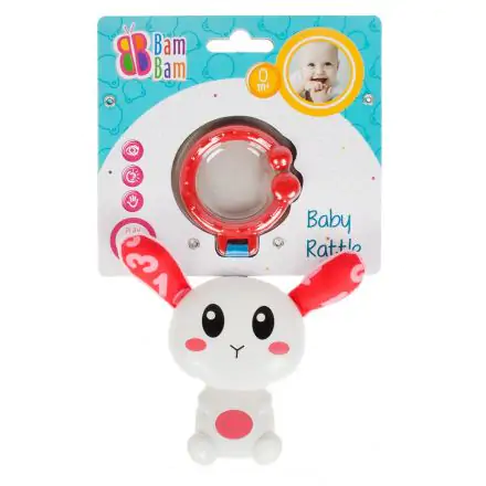 Nyuszi babakocsi csörgő termékfotó