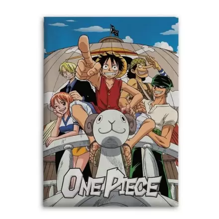 ONE PIECE Flanel Decke 110x150cm Straw Hat Crew termékfotója