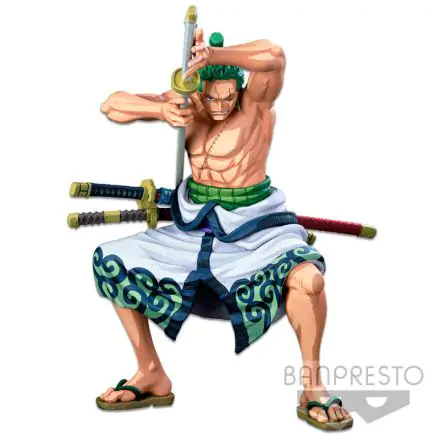 One Piece Banpresto World Colosseum 3 Super Master Star Piece The Roronoa Zoro Two Dimensions figura 22cm termékfotó