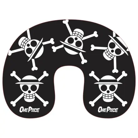 One Piece Black Skull utazópárna, nyakpárna termékfotó