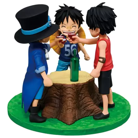 One Piece Dramatic Memories Ace & Sabo & Luffy Ichibansho figura 10cm termékfotó