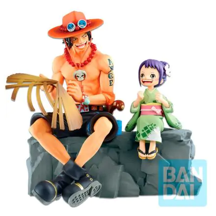 One Piece Emorial Vignette Ace és Otama Ichibansho figura 18cm termékfotó