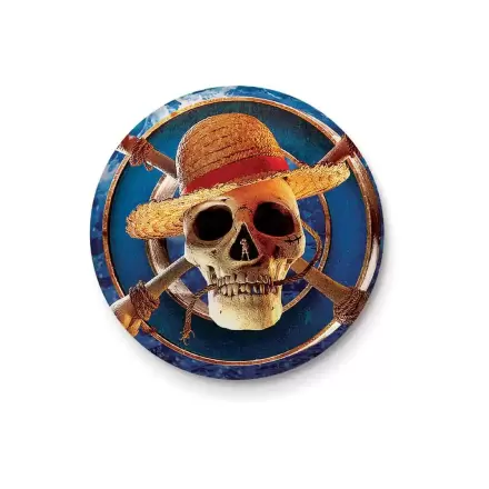 One Piece Enamel Straw Hat Logo kitűző termékfotója