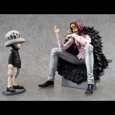 One Piece Excellent Model Limited P.O.P Corazon & Law Limitált kiadás PVC szobor figura 17 cm termékfotó
