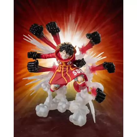 One Piece Figuarts ZERO Extra Battle Monkey D. Luffy -Gum Gum Hawk Gatling- PVC szobor figura 19 cm termékfotója