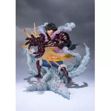 One Piece FiguartsZERO Monkey D. Luffy Gear 4 Leo Bazooka Reissue PVC szobor figura 18 cm termékfotó