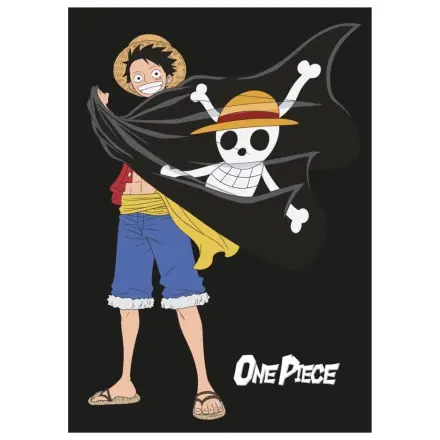 One Piece Flanel takaró 110x150cm Luffy termékfotó