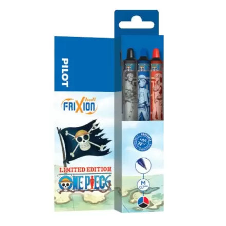 One Piece FriXion Ball+ 3 db-os toll csomag Limitált kiadás LE 0.7 termékfotó