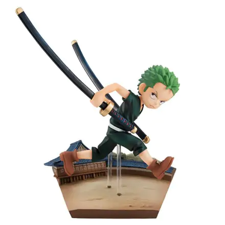 One Piece G.E.M. Series Roronoa Zoro Run! Run! Run! PVC szobor figura 14 cm termékfotó