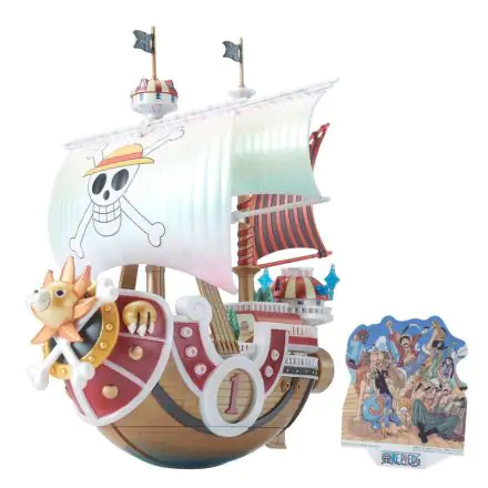 One Piece Grand Ship Kollekció Thousand Sunny Memorial Color ver. modell készlet figura 15cm termékfotó