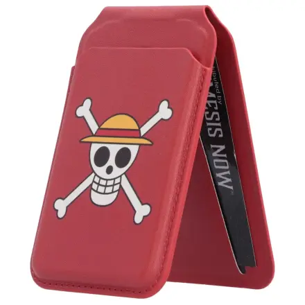 One Piece irattartó Luffy Jolly Roger (Red) 10 cm termékfotó