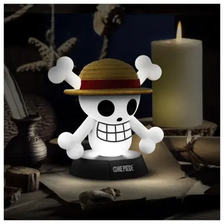 One Piece Jolly Roger Icon lámpa termékfotó