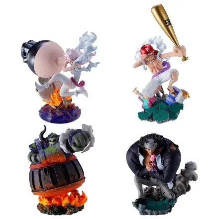 One Piece Logbox Re Birth Egghead 4 szobor figura csomag Petitrama 9cm termékfotó