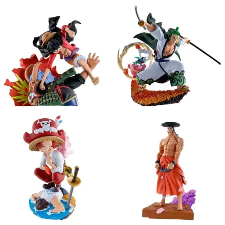One Piece Logbox Re Birth Wano Kuni 4 szobor figura csomag Petitrama 9 cm termékfotó