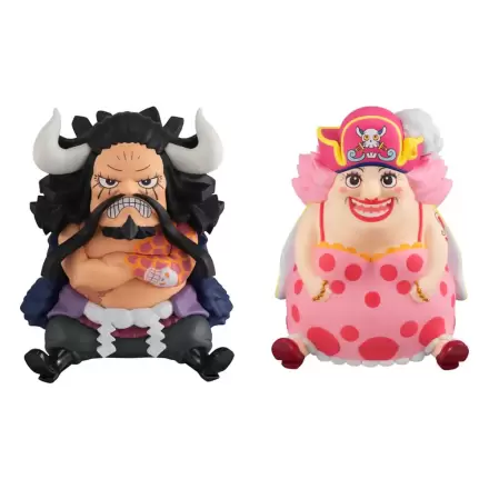 One Piece Look Up Kaido the Beast & Big Mom PVC szobor figura 11 cm (with Gourd & Semla) termékfotó