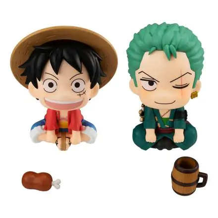 One Piece Look Up Luffy & Zoro Limited Ver. PVC szobor figurák 11 cm termékfotó